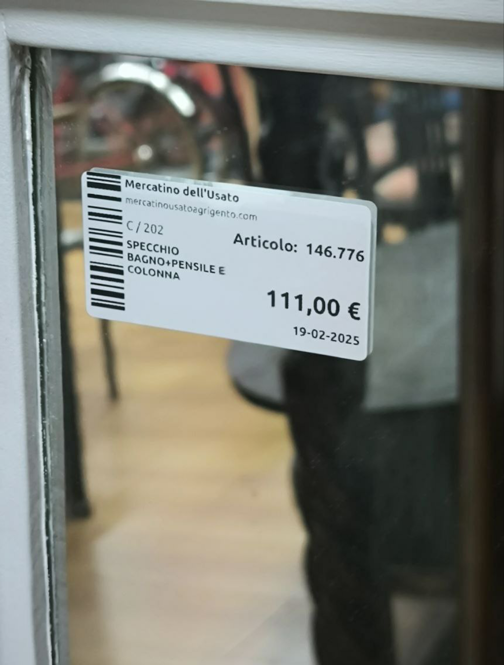 Specchio Bagno+pensile E Colonna