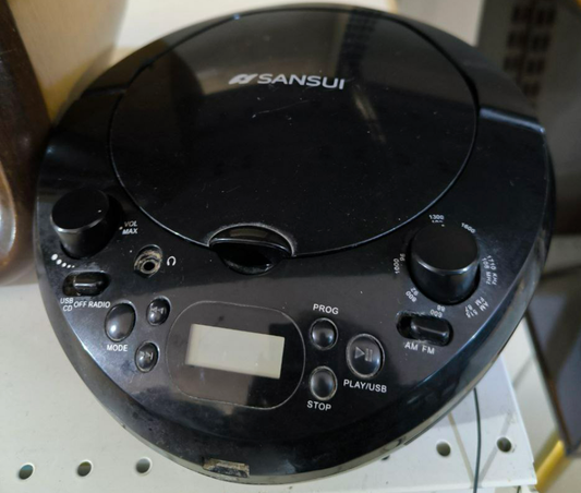 Radio Cd Portatile Sansui No Funziona Cd