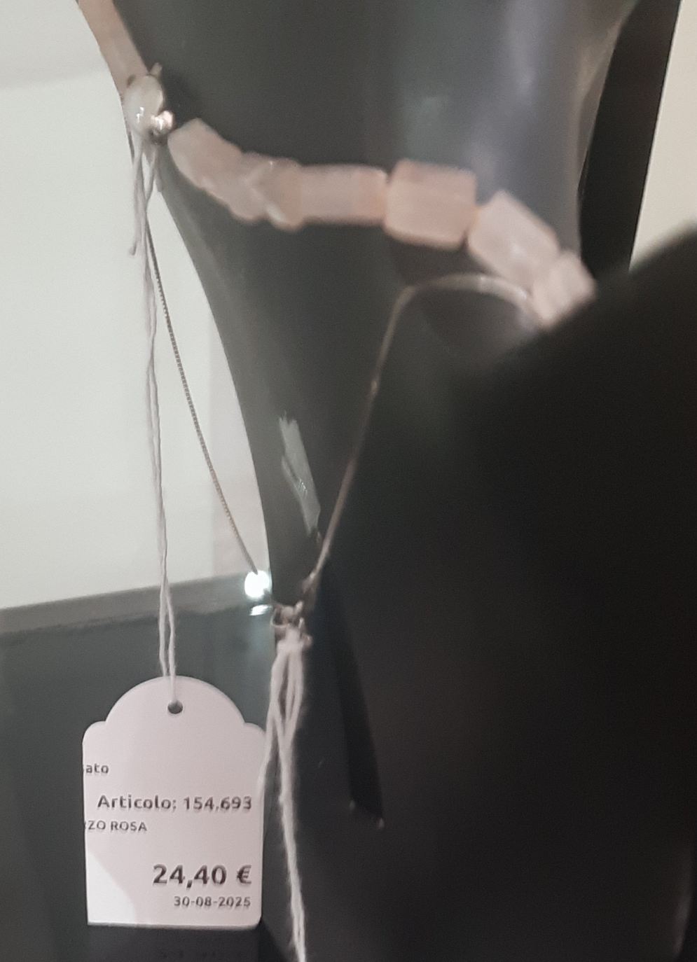 Collana In Quarzo Rosa