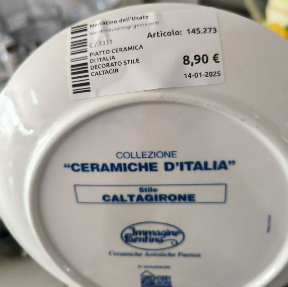 CERAMICHE D'ITALIA €8,90