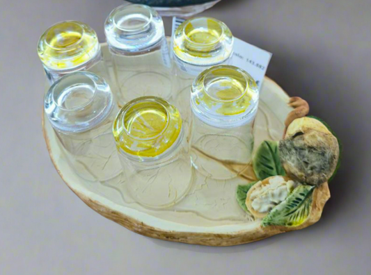 BICCHIERINI NOCINO/LIMONCELLO CON VASSOIETTO