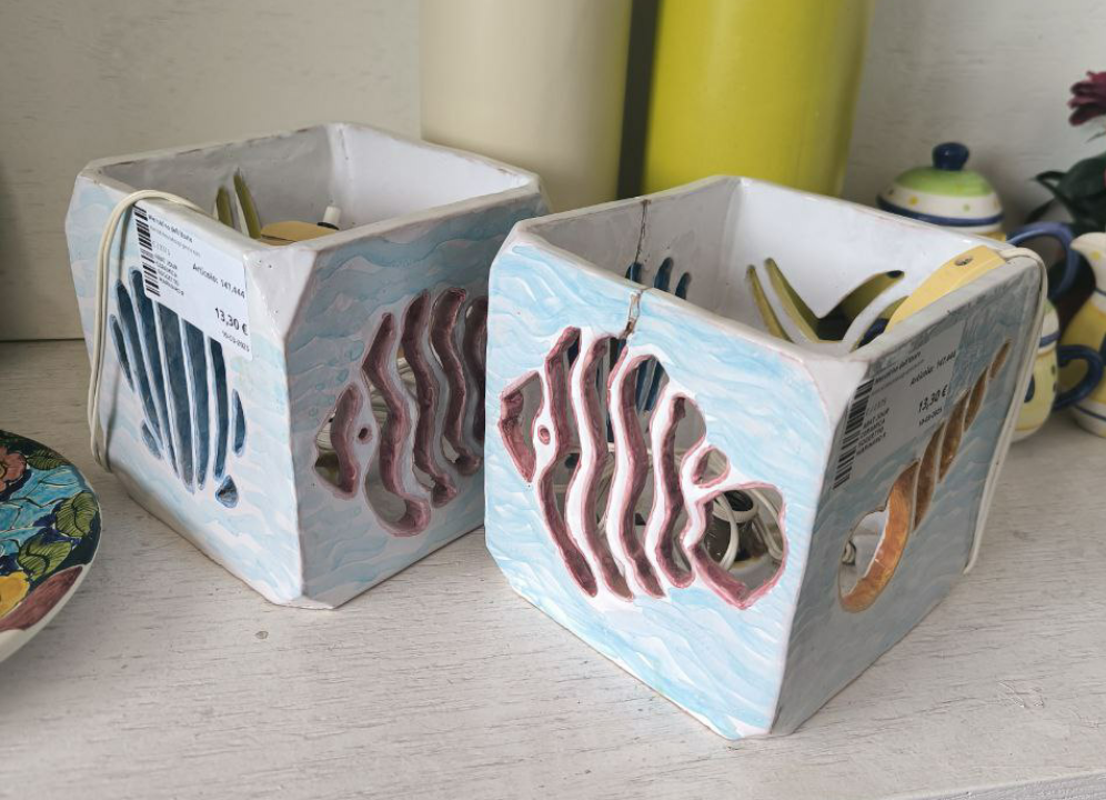 Abat Jour Ceramica Soggetto Marinaro R