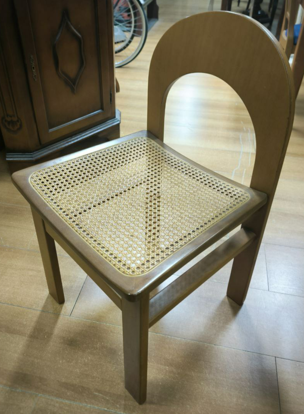 6 Sedie Design Seduta Paglia Vienna Rovinata