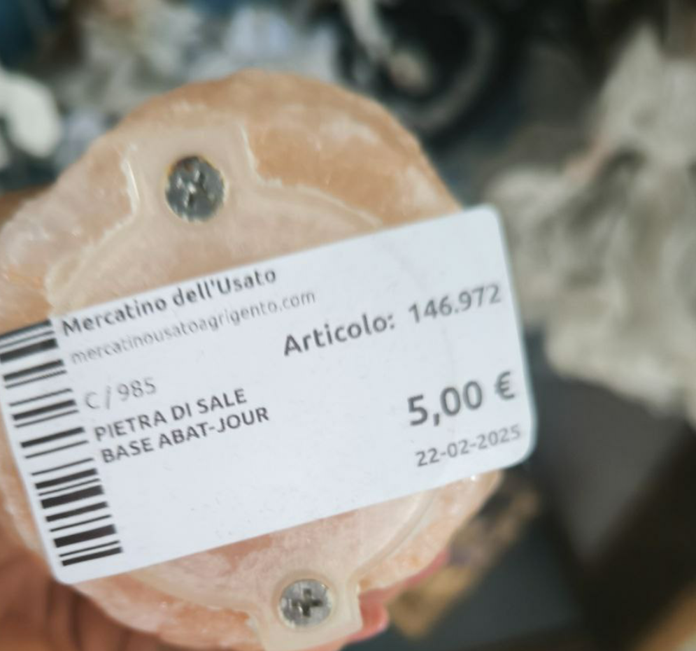 Pietra Di Sale Base Abat-jour