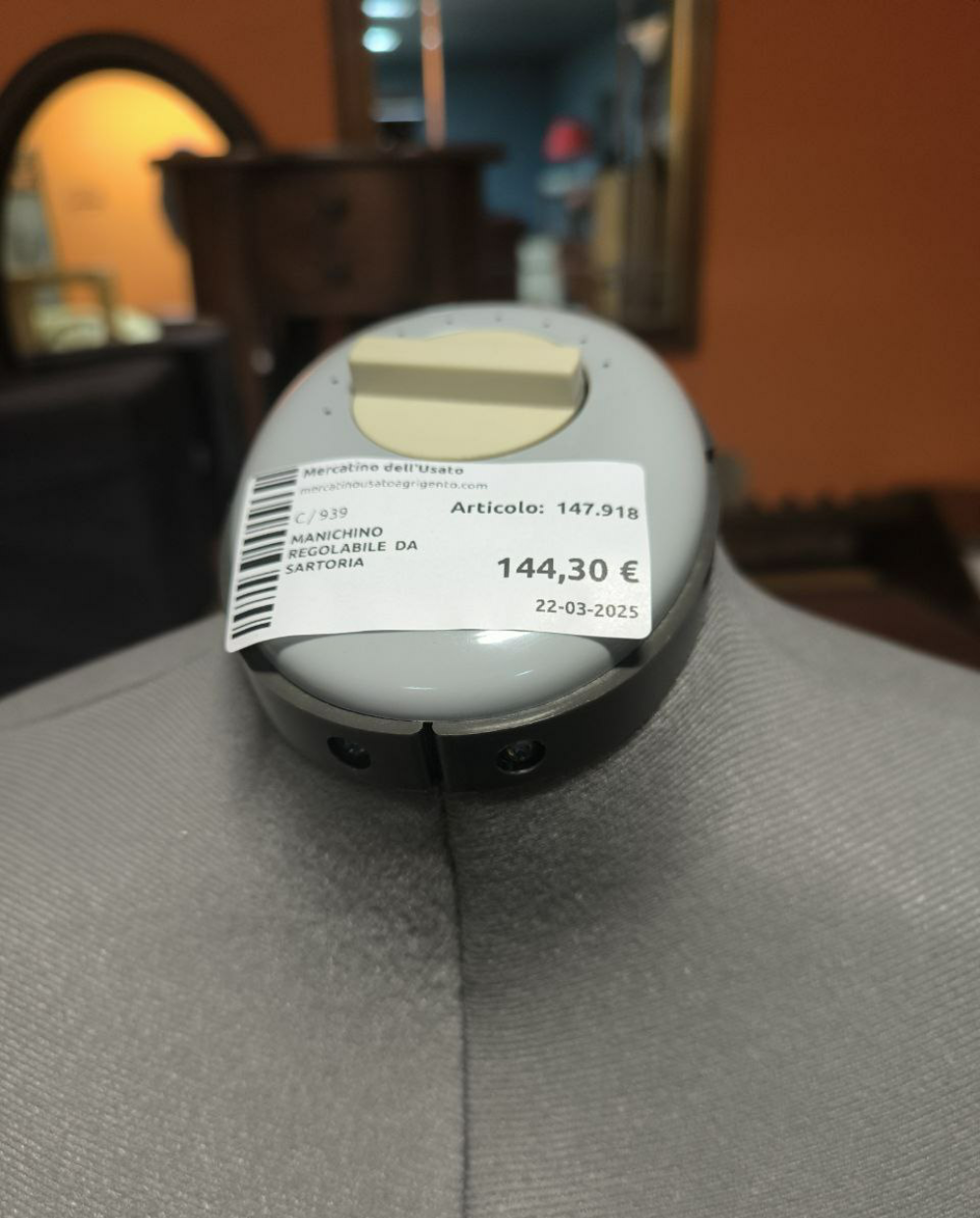 Manichino Regolabile Da Sartoria