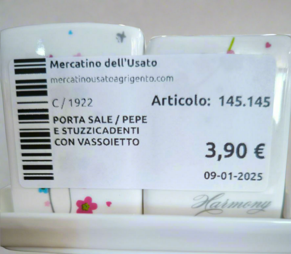 PORTA SALE/PEPE