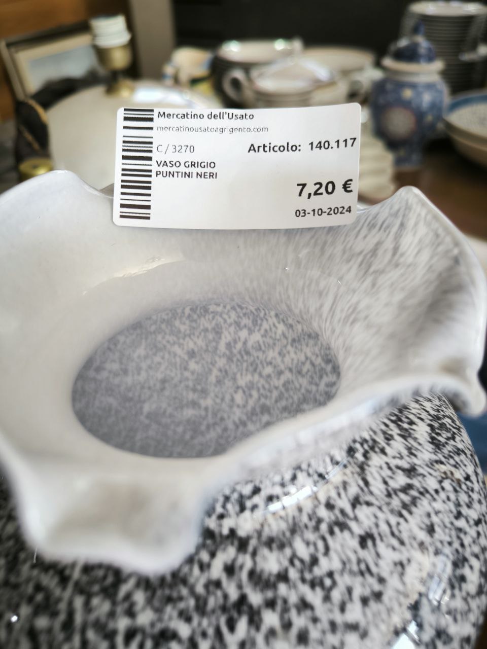 VASO GRIGIO