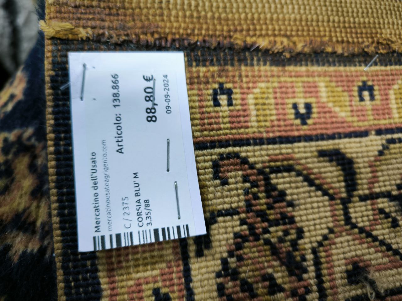CORSIA BLU M.3,35
