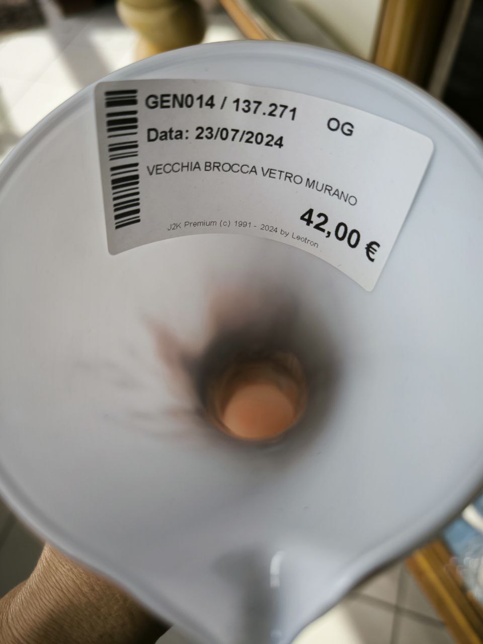 VECCHIA BROCCA VETRO MURANO