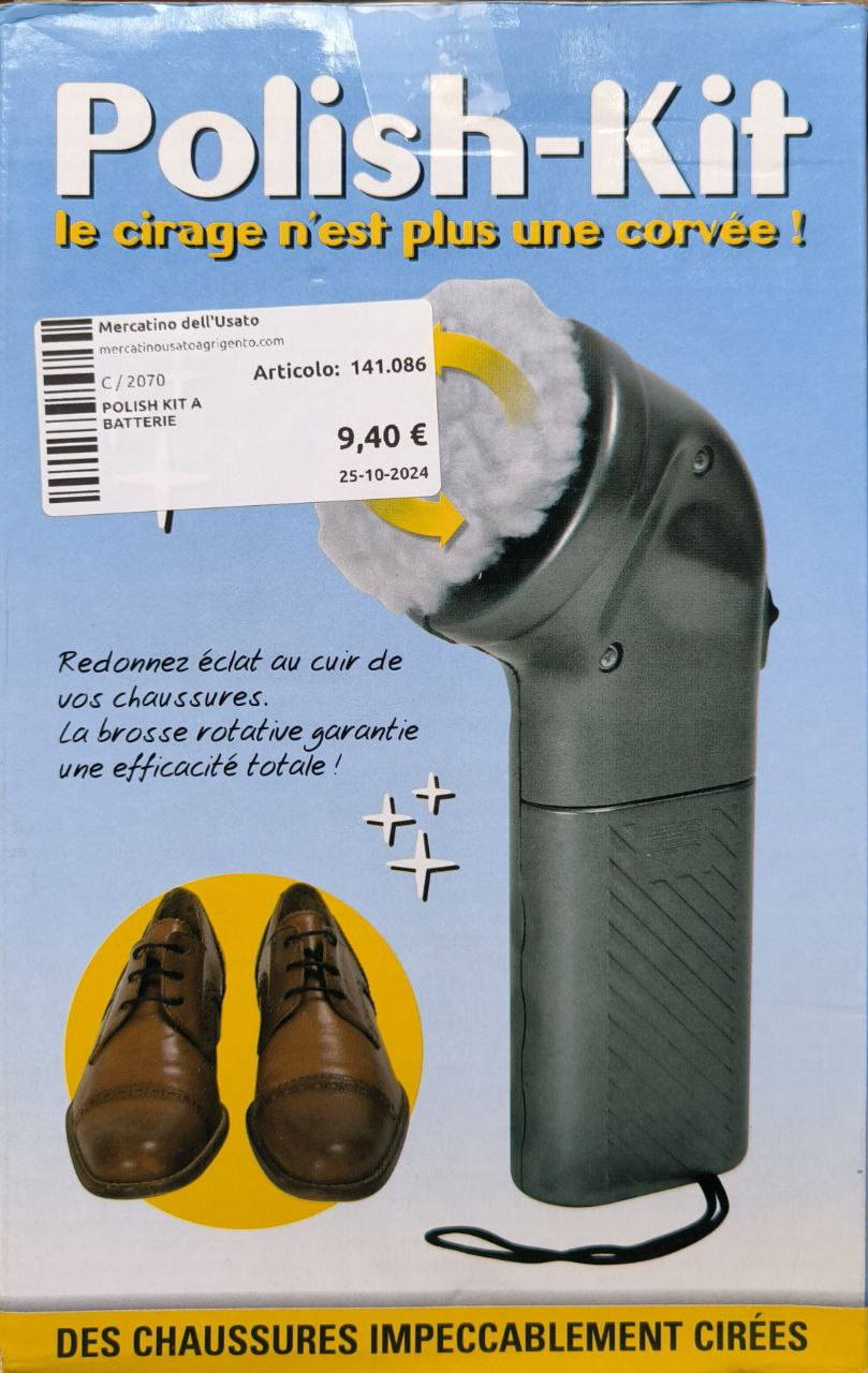 POLISH-KIT A BATTERIE