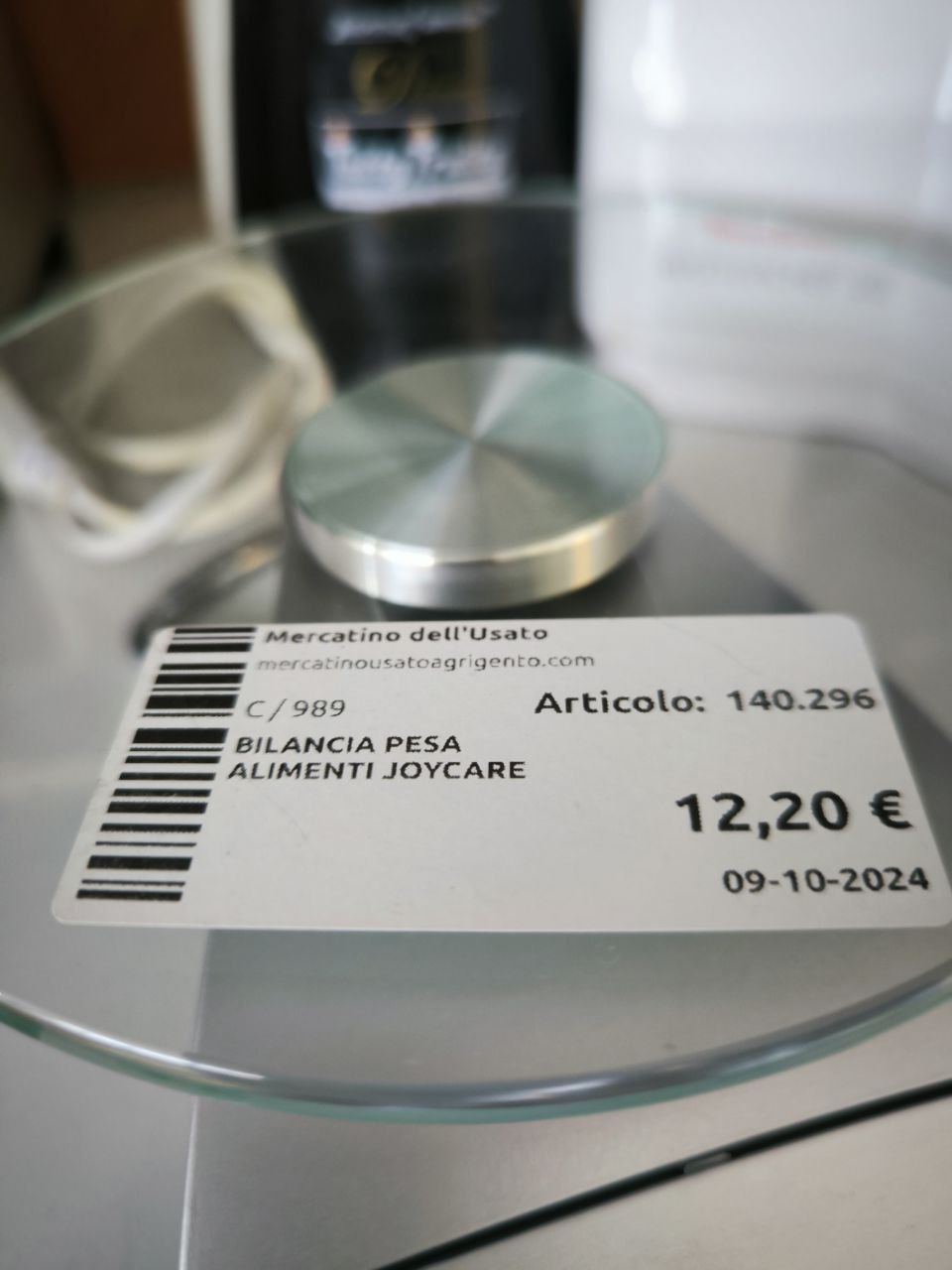 BILANCIA PESA ALIMENTI JOYCARE