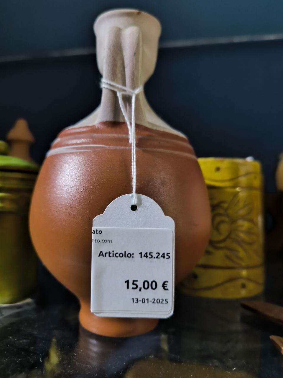 BROCCA IN TERRACOTTA
DA COLLEZIONE