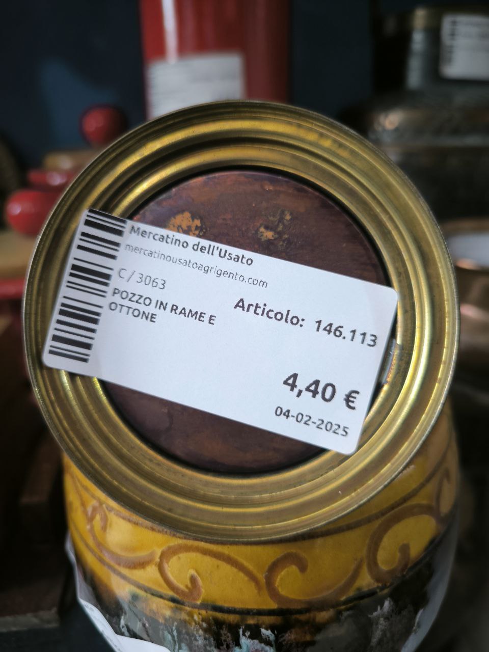 Pozzo In Rame E Ottone