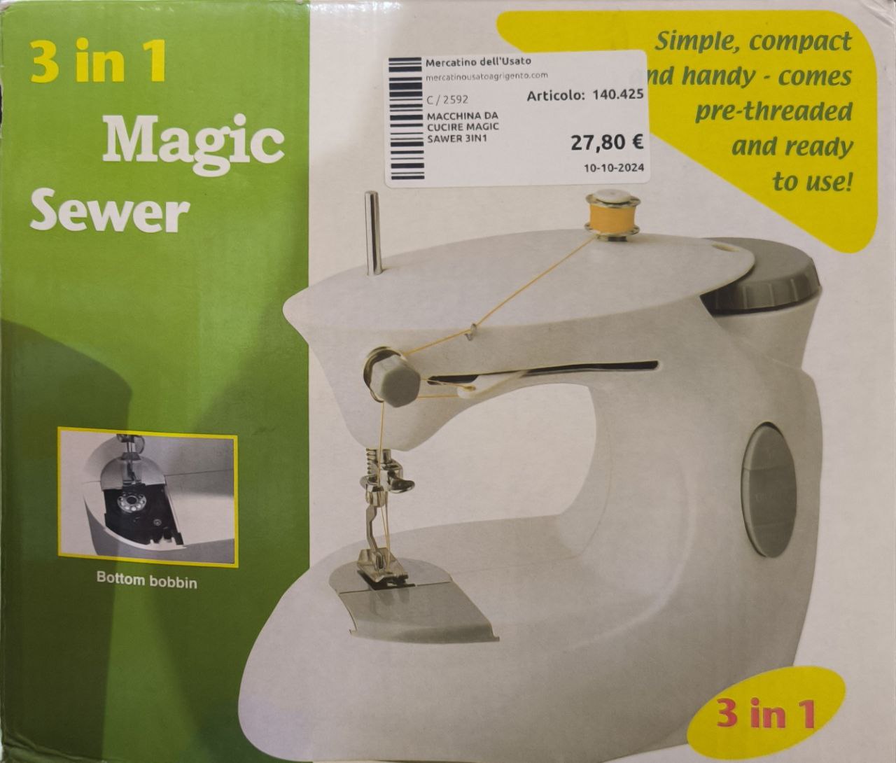 Macchina Da Cucire Magic Sawer 3in1