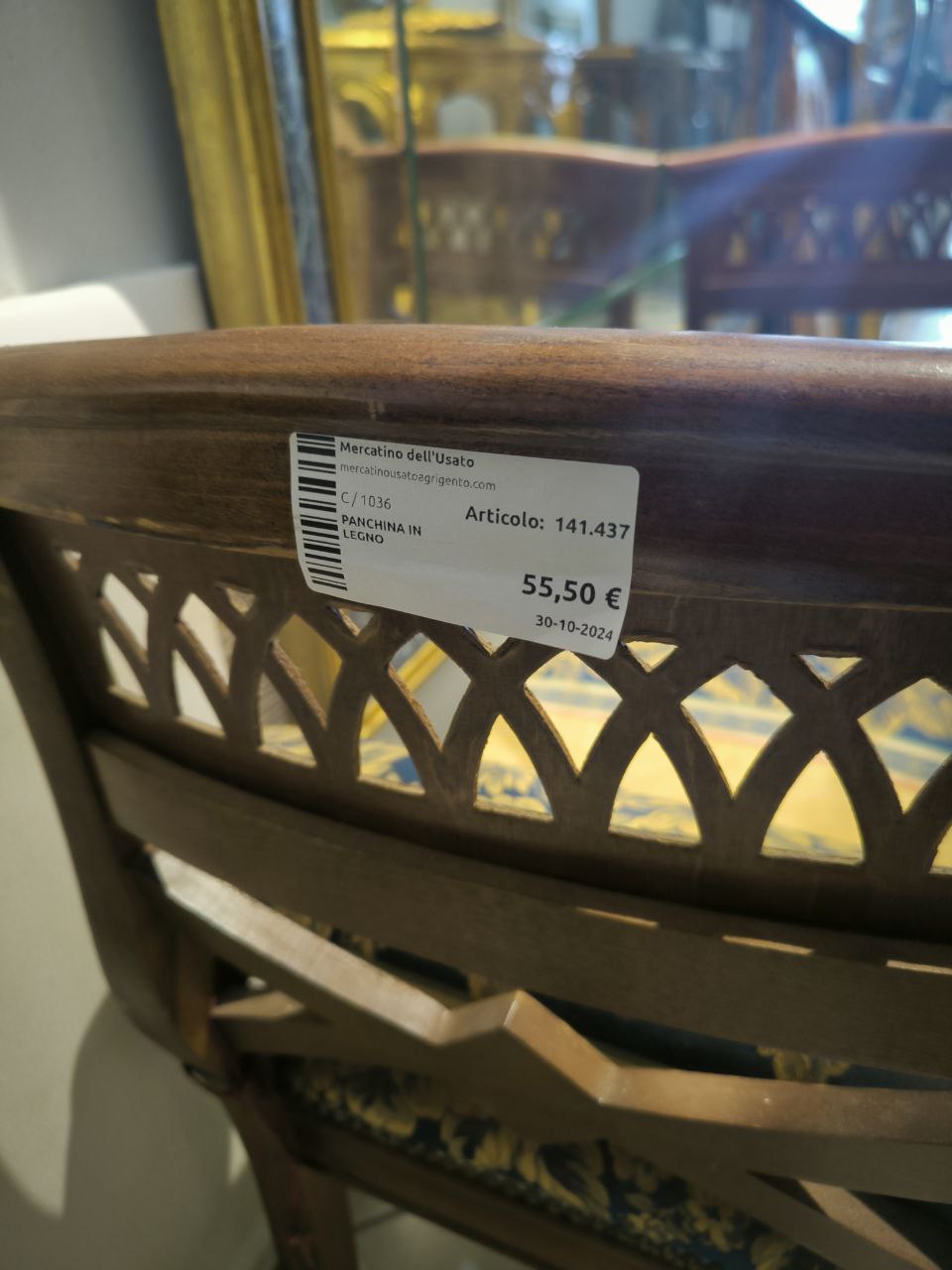 Panchina In Legno