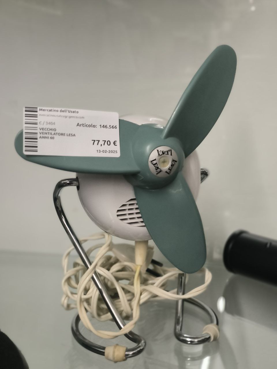 Vecchio Ventilatore Lesa Anni 60