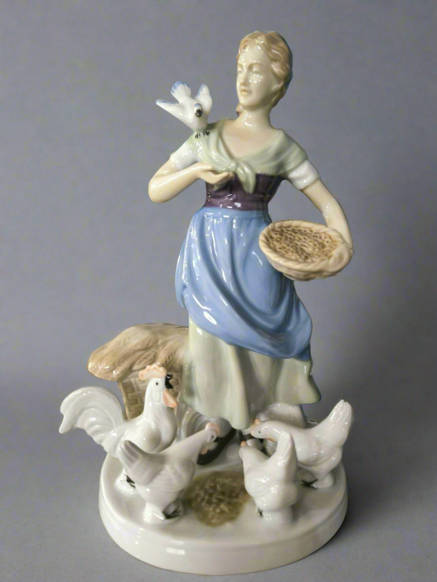STATUETTA PORCELLANA TEDESCA