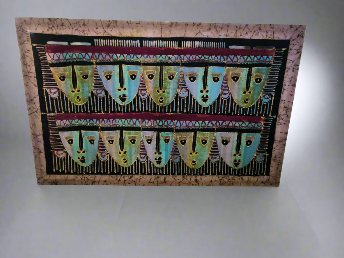 QUADRO TELA ETNICO VISI