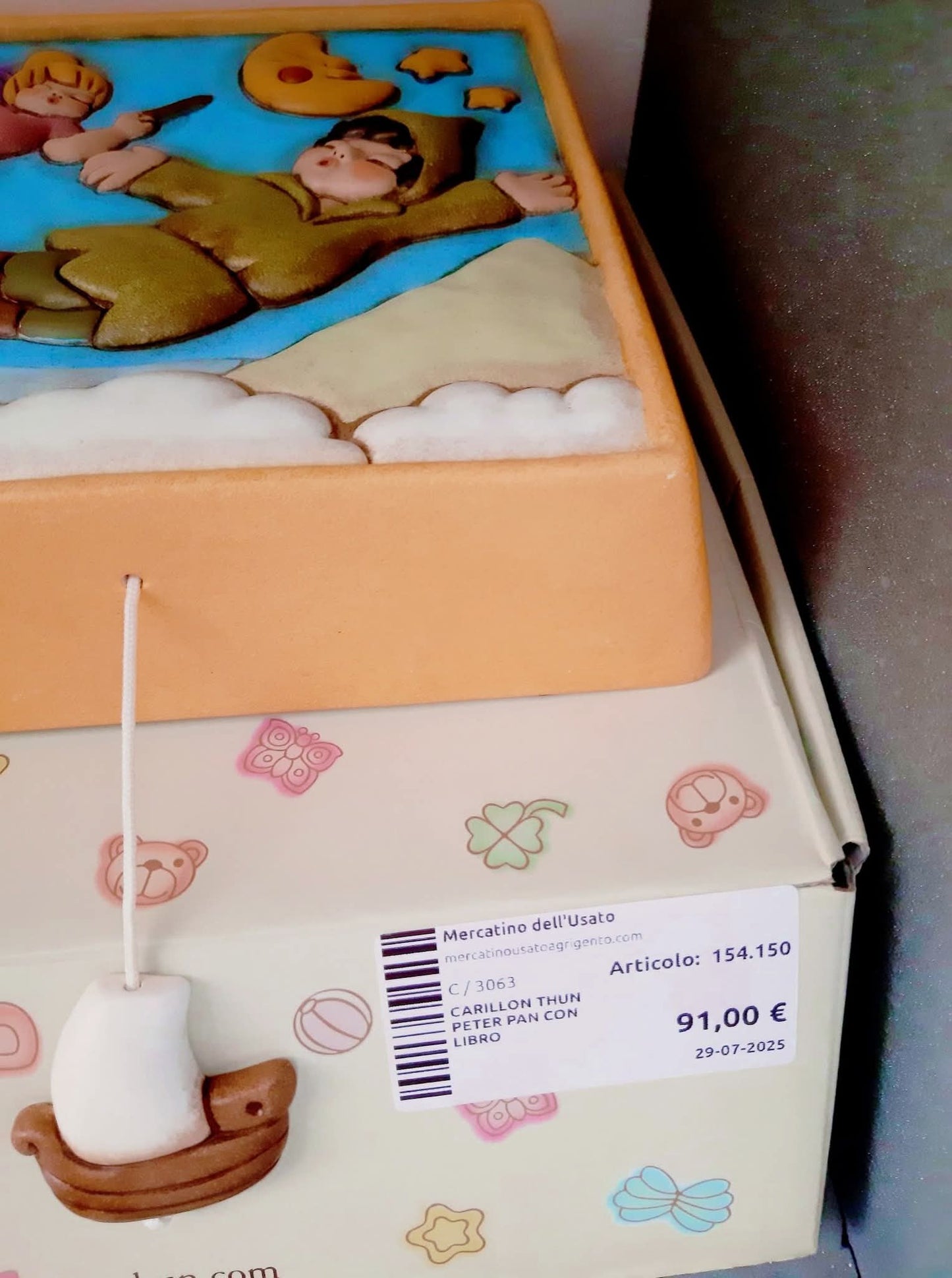 Carillon Thun Peter Pan Con Libro
