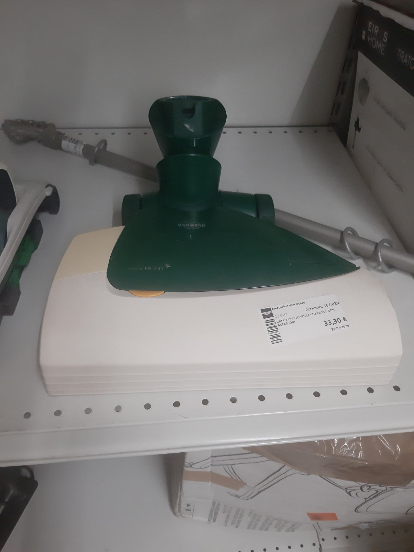 Battitappeto Folletto Eb 351 Con Accessori