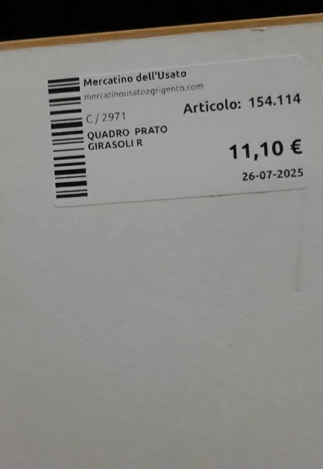 Quadro Prato Girasoli R