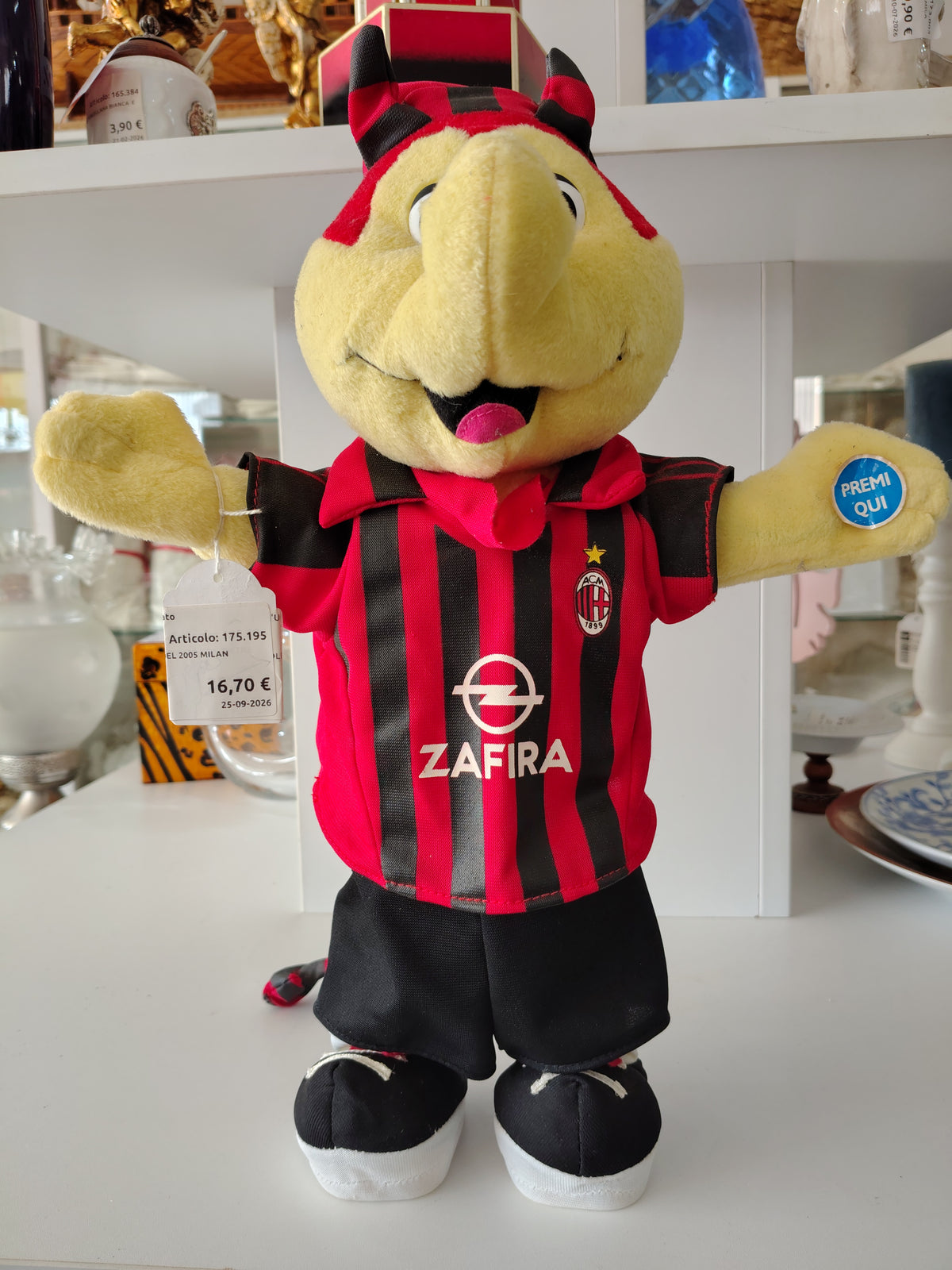 Mascotte Dudy Del 2005 Milan