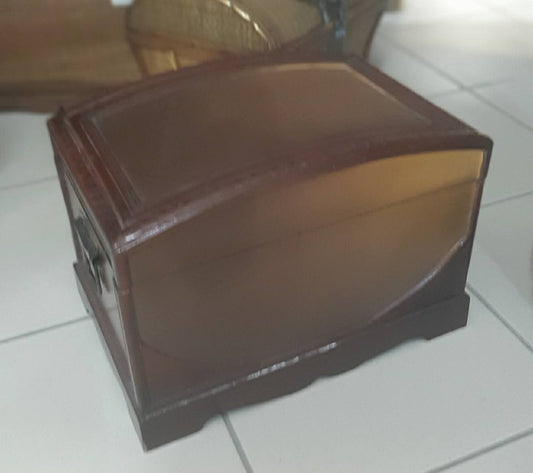 Bauletto In Legno Interno In Velluto