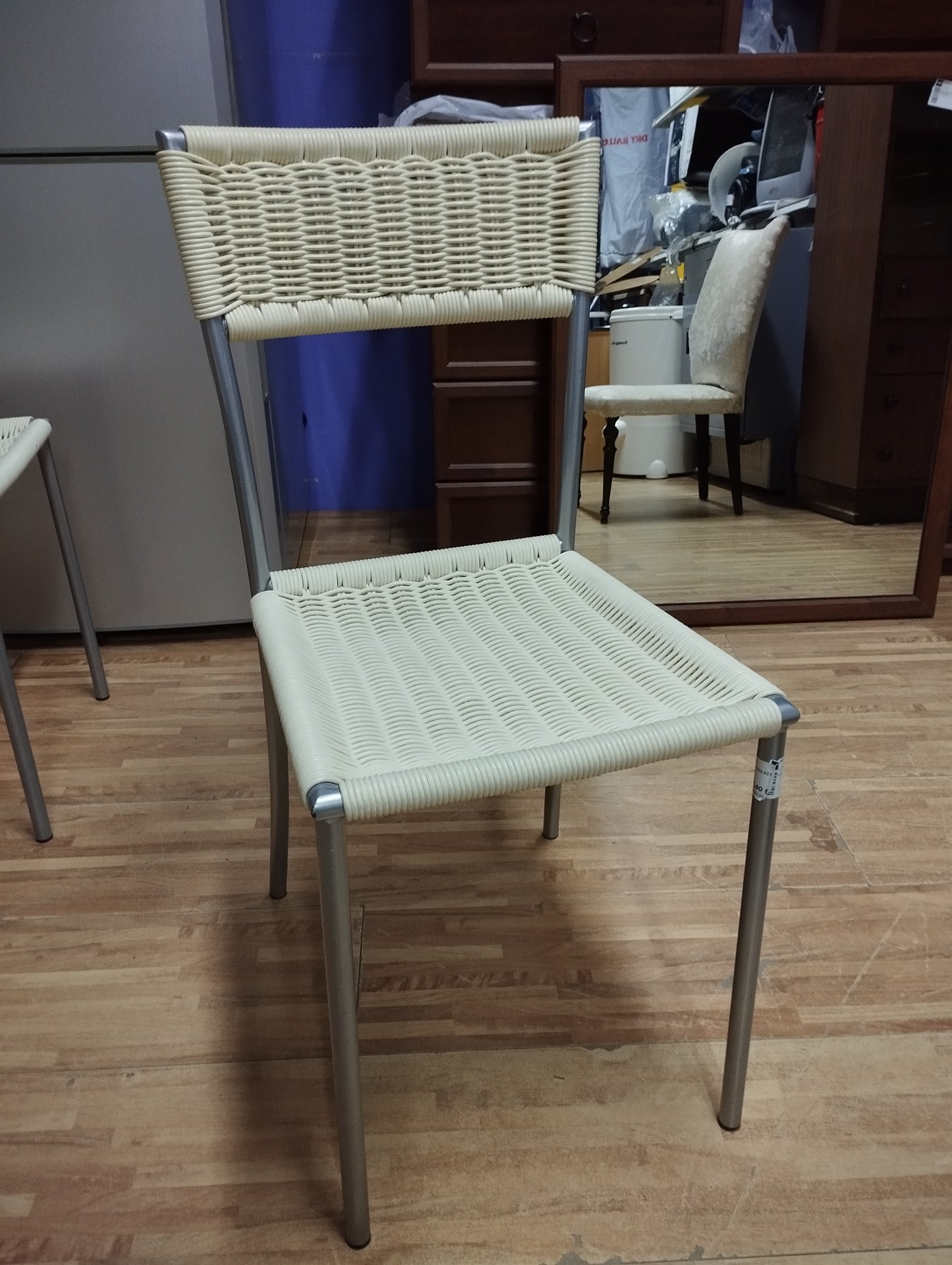 4 Sedie In Metallo Moderne