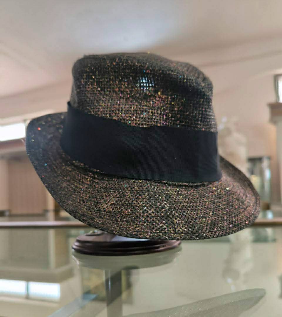 Borsalino Marrone E Paillettes