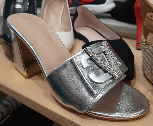 Sabot Colore Argento Keys Mis 36