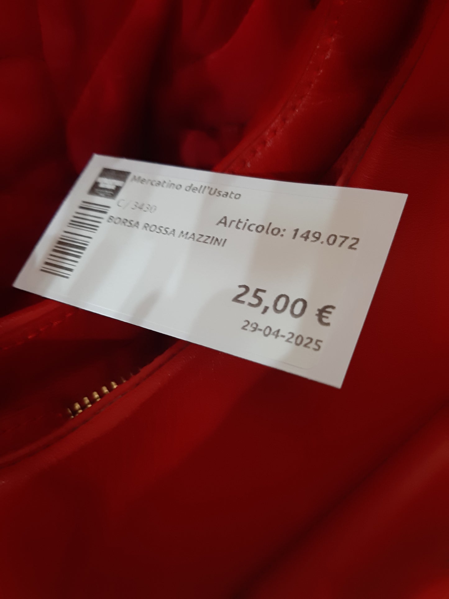 Borsa Rossa Mazzini