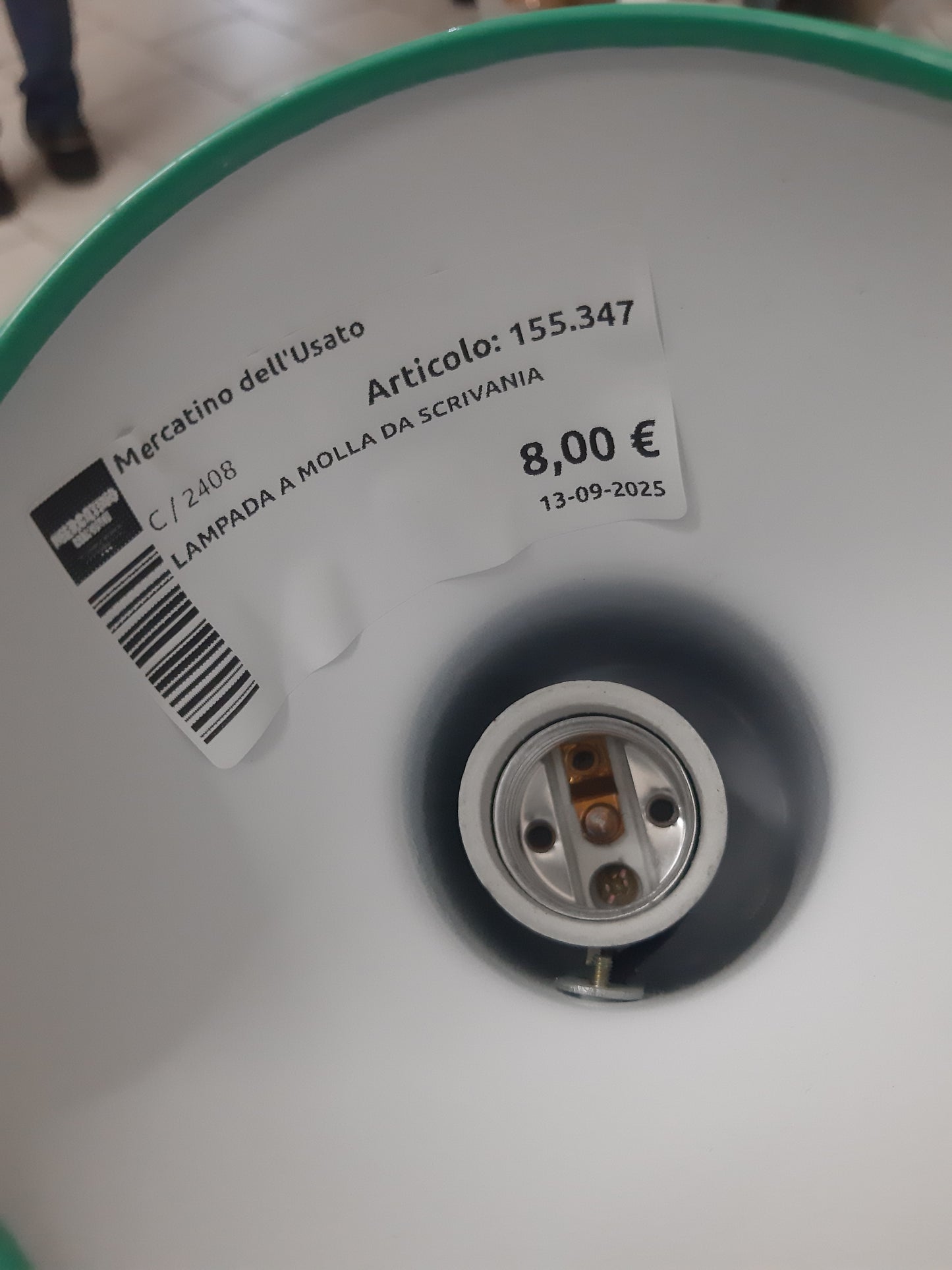 Lampada A Molla Da Scrivania