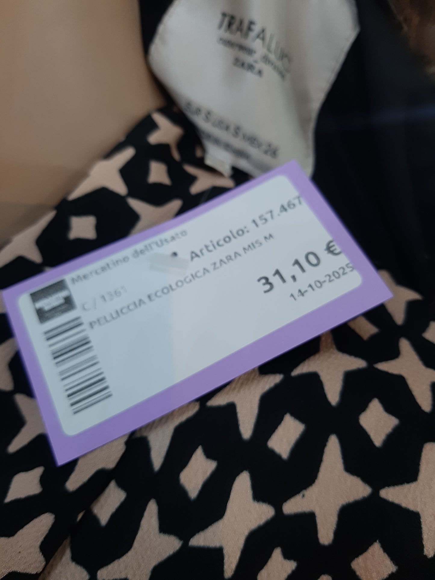 Pelliccia Ecologica Zara Mis M