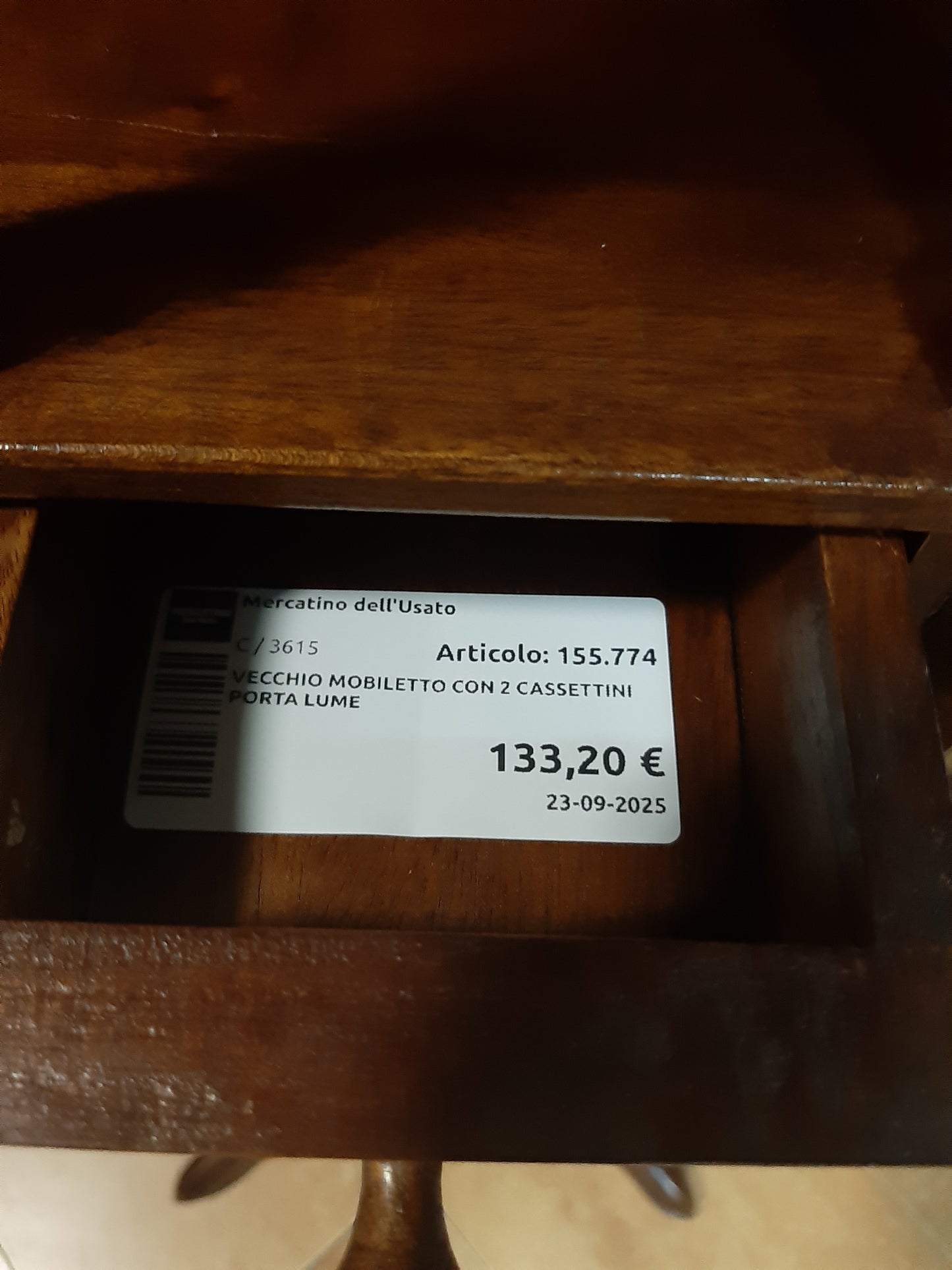 Vetrinetta Pensile Stile Arte Povera