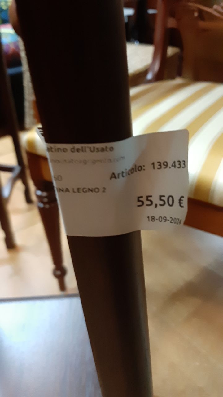 Alzatina Legno 2 Basi