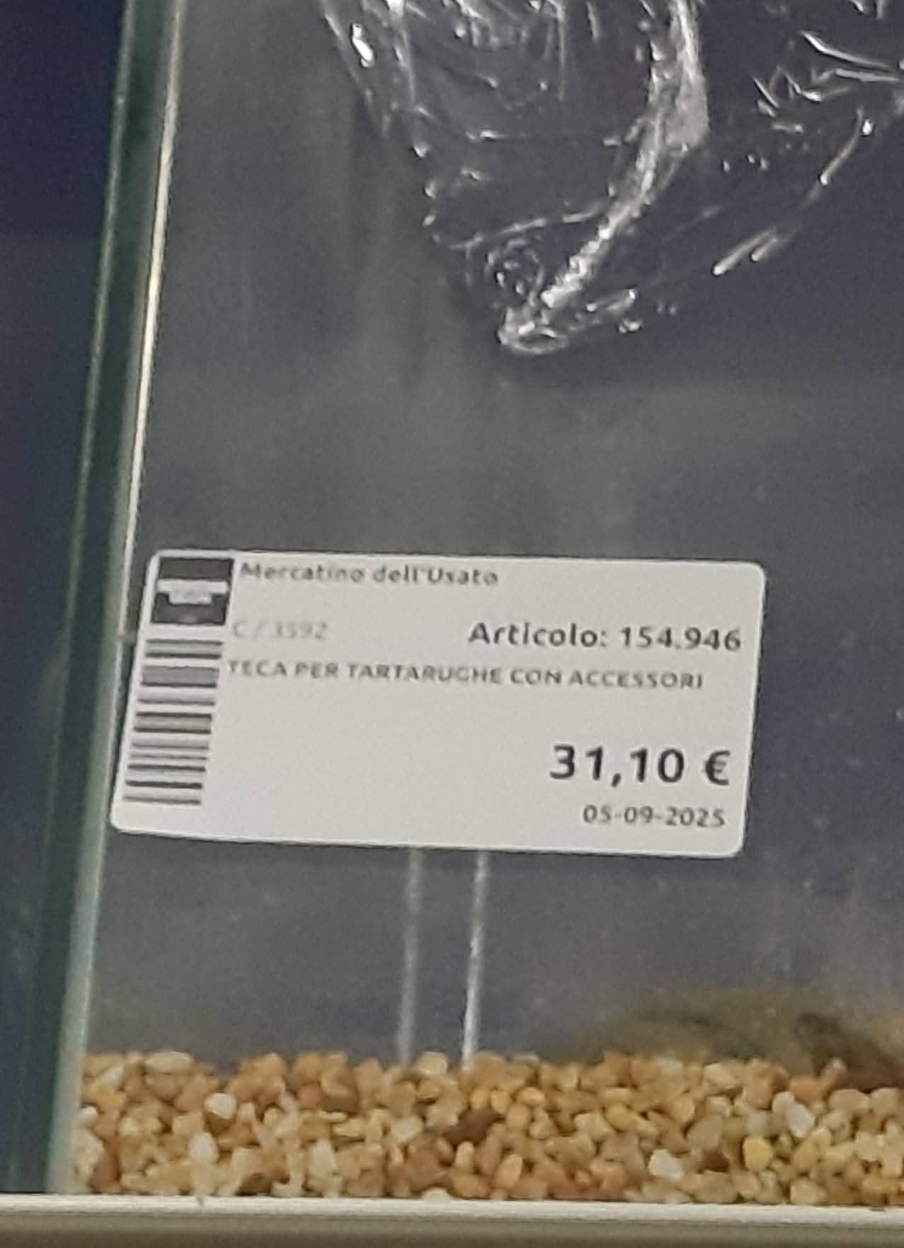 Teca Per Tartarughe Con Accessori