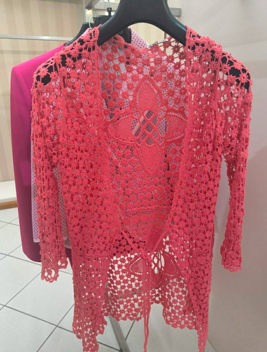 Maglia Uncinetto Colore Malva Ms M