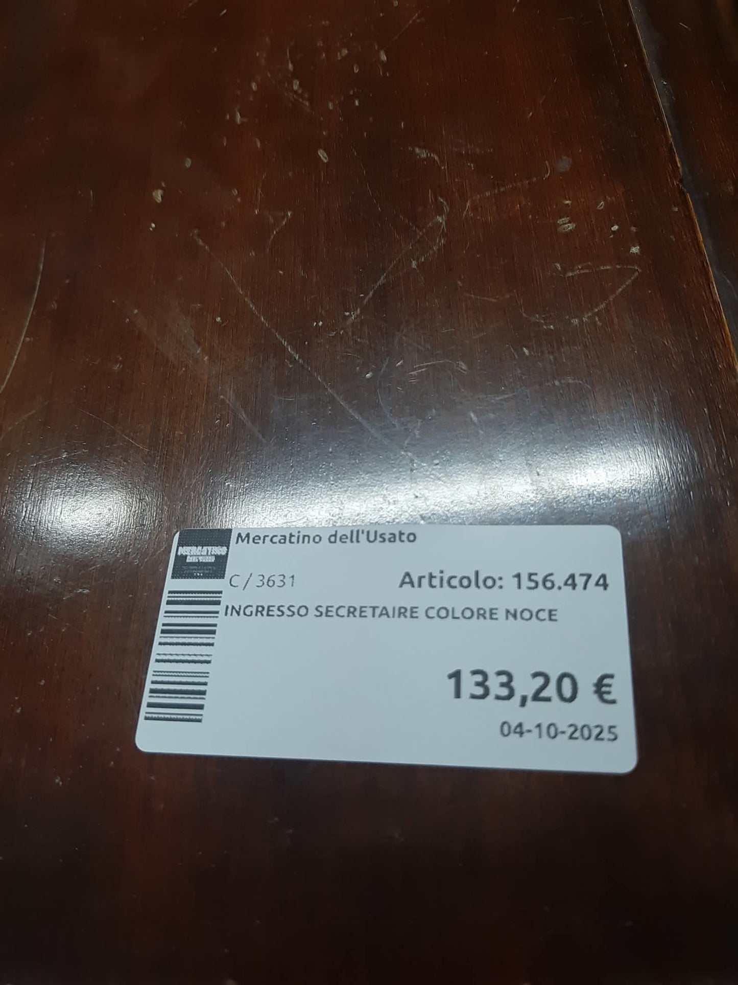 Ingresso Secretaire Colore Noce