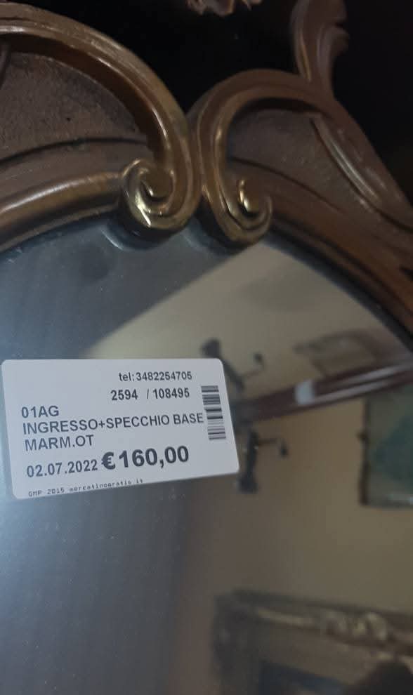 Ingresso+specchio Base Marm.ot
