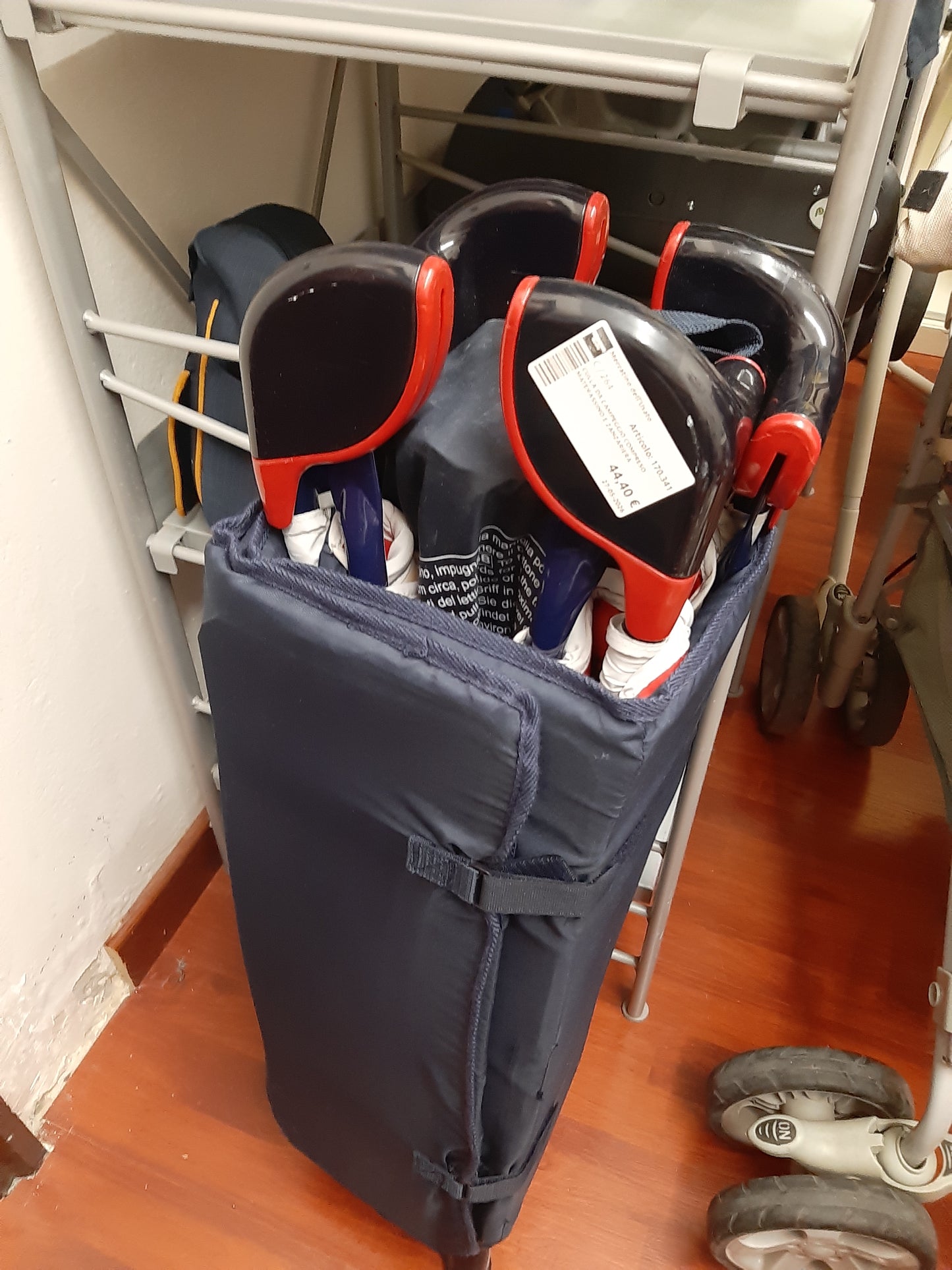 Culla Da Campeggio Compreso Materassino E Zanzariera