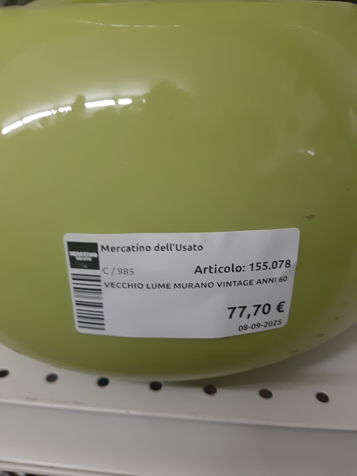 Vecchio Lume Murano Vintage Anni 60