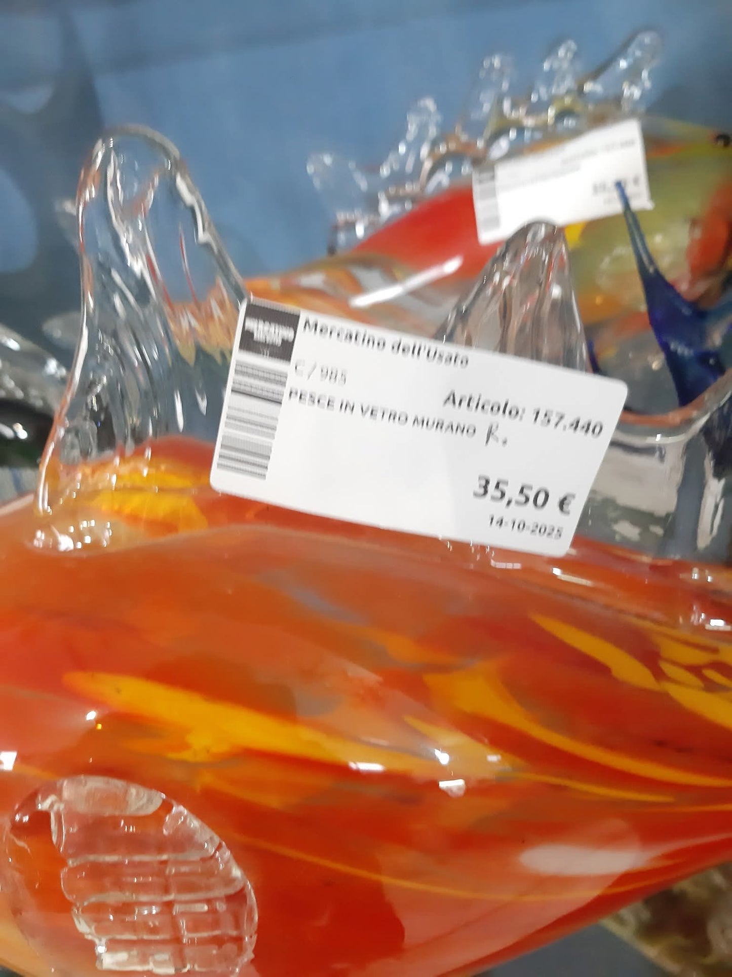 Pesce In Vetro Murano