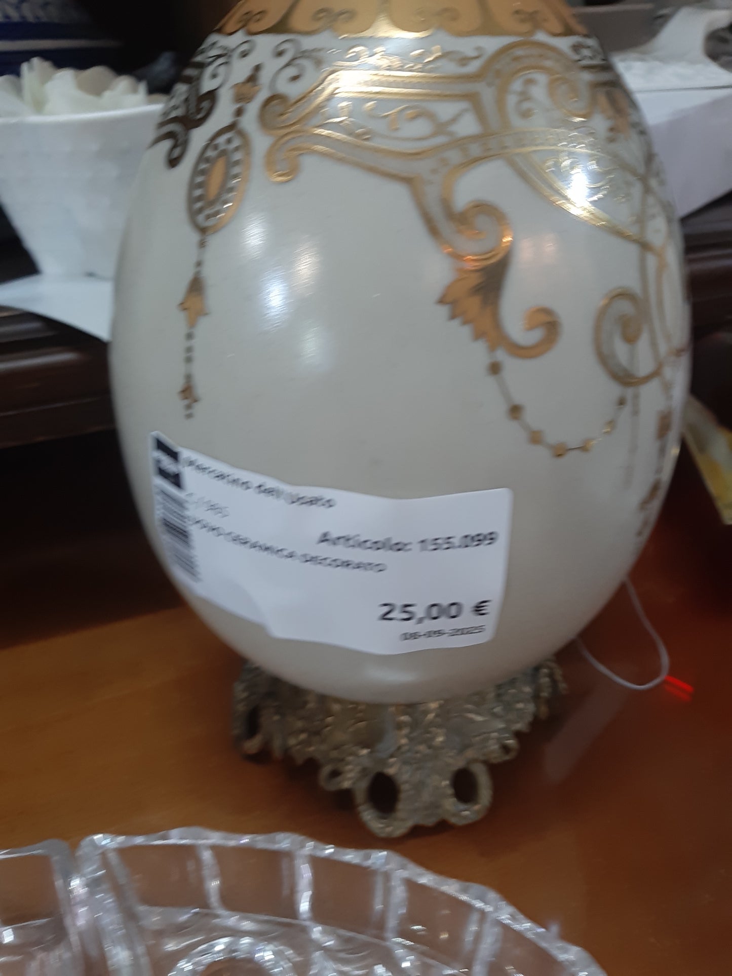 Uovo Ceramica Decorato