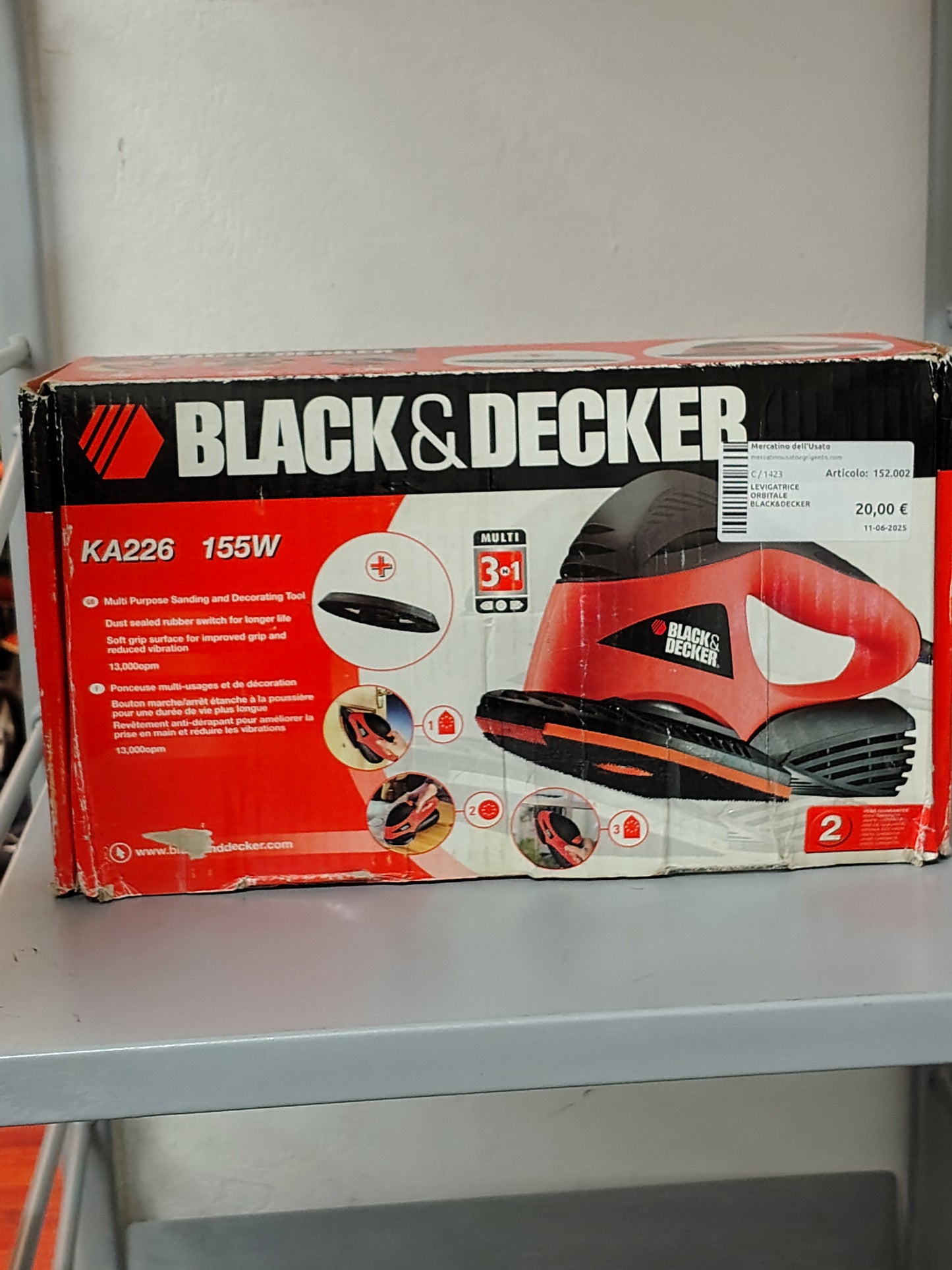 Levigatrice Orbitale Black&decker