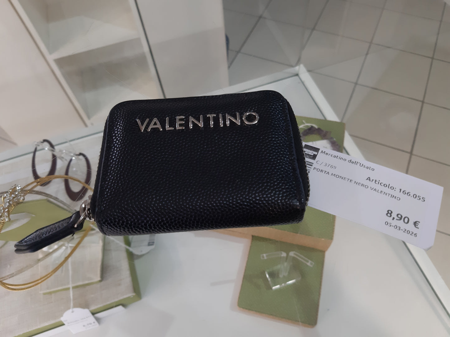 Porta Monete Nero Valentino