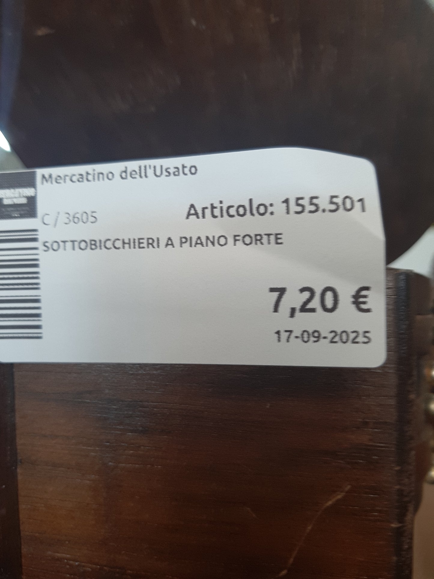 Sottobicchieri A Piano Forte