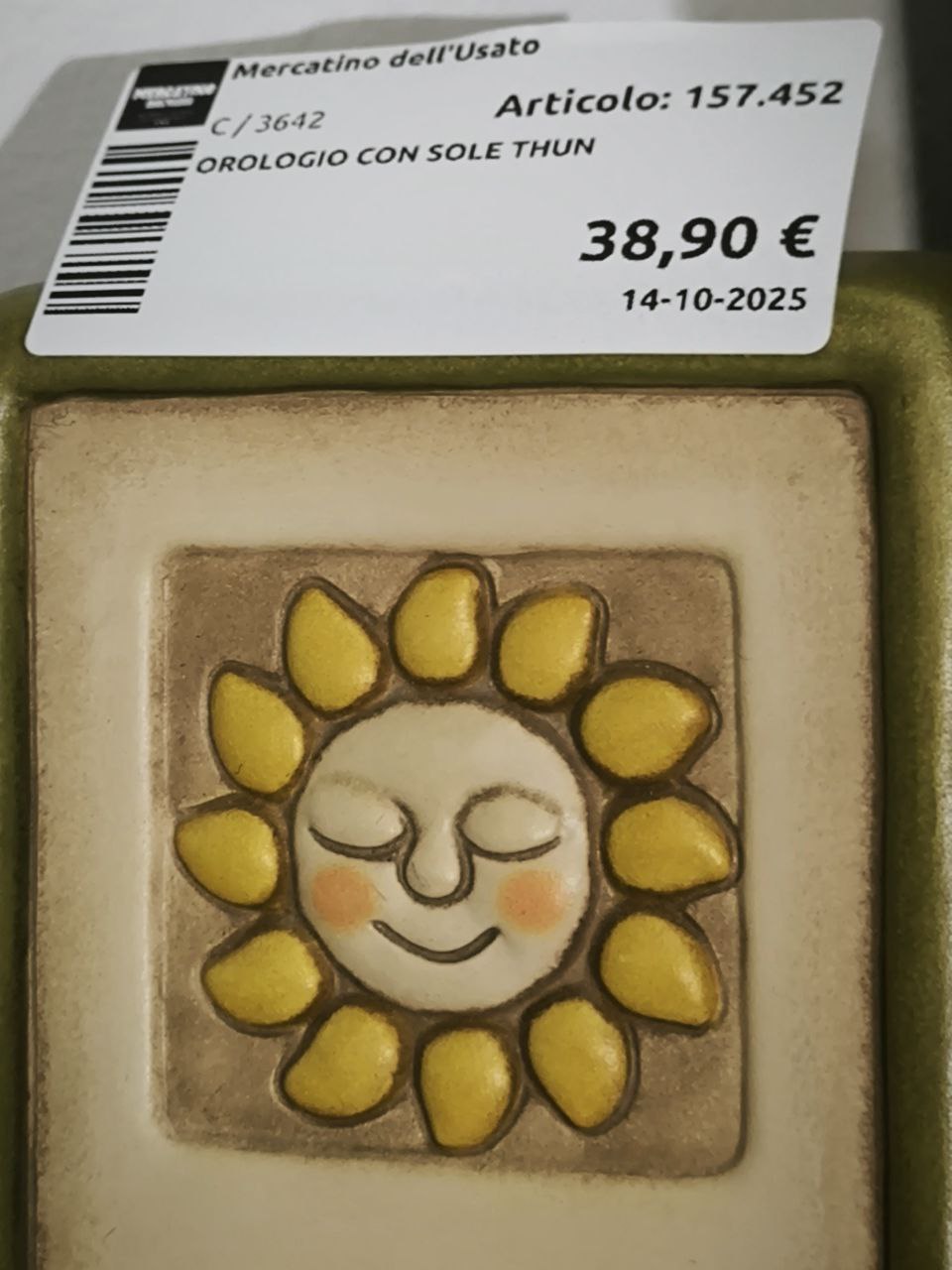 Orologio Con Sole Thun