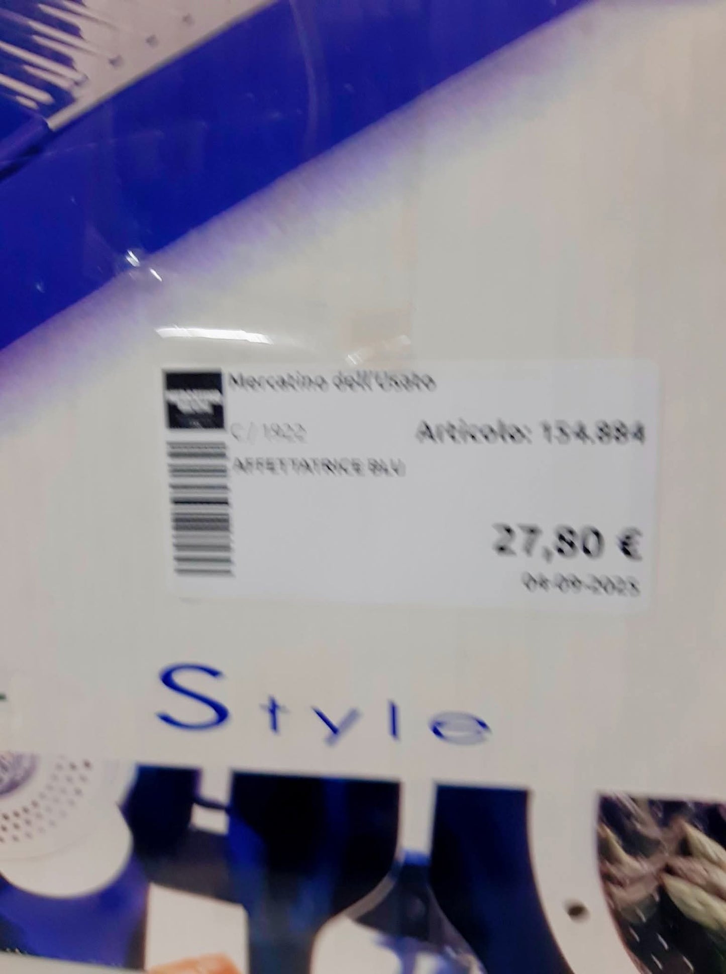 Affettatrice Blu