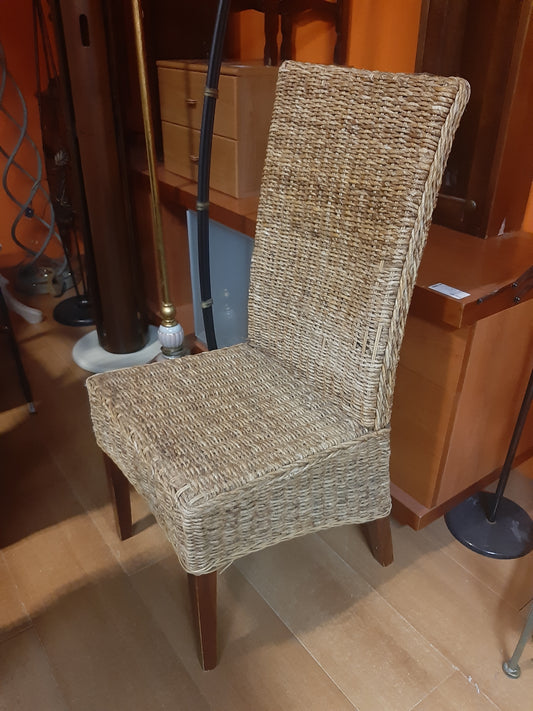 Sedia Legno E Banano