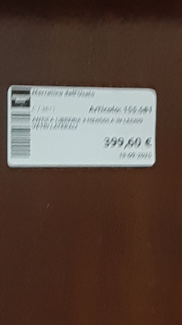 Antica Libreria 3 Mensola In Legno Vetri Laterali
